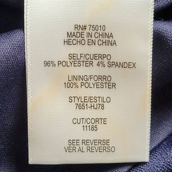 NWOT City Studio Sleeveless Mini Dress Sz 7 - Picture 10 of 12